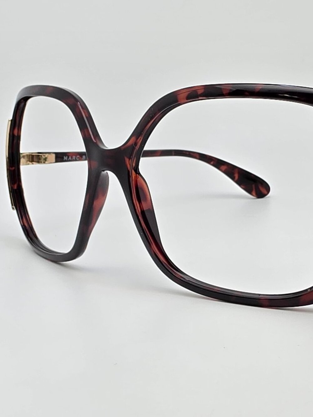 Marc by Marc Jacobs MMJ115 Dark Tortoise Gold Oversized Sunglasses Frame 62mm